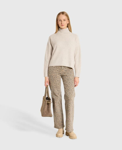 Wollpullover mit Kaschmiranteil