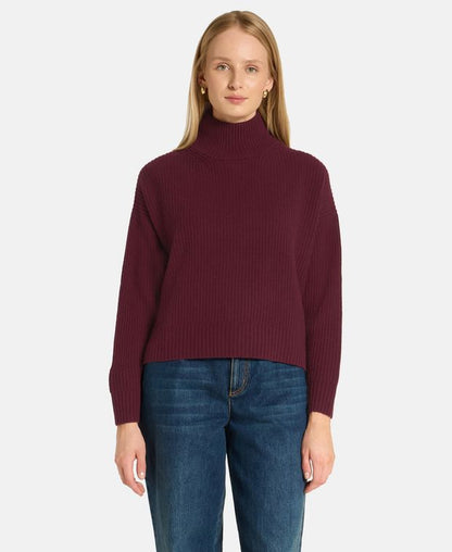 Wollpullover mit Kaschmiranteil