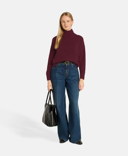 Wollpullover mit Kaschmiranteil