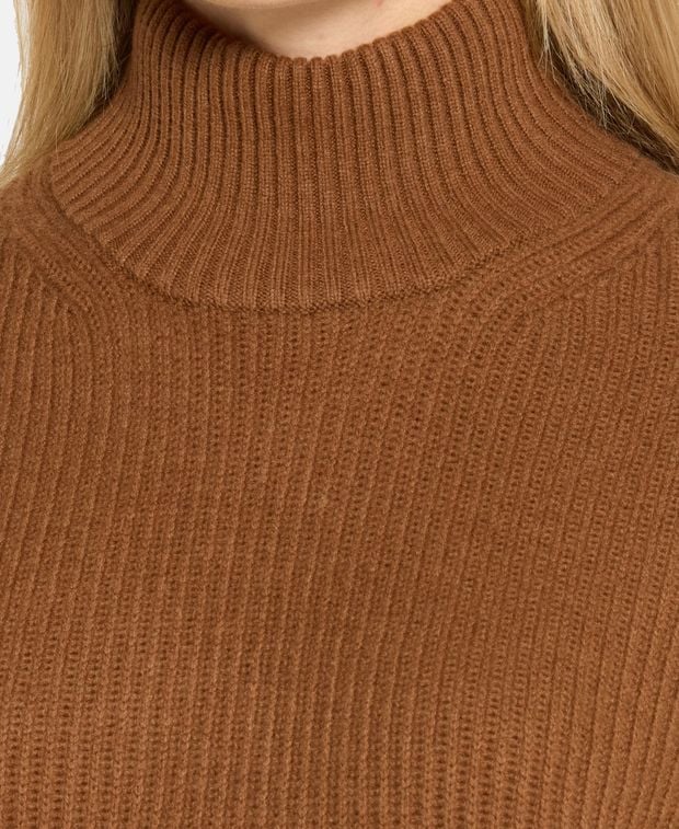 Wollpullover mit Kaschmiranteil