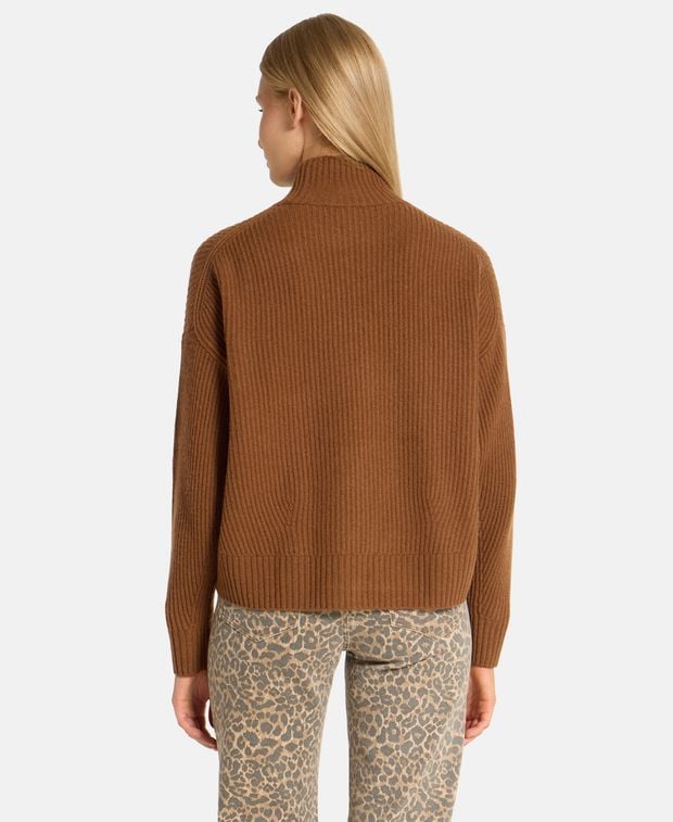 Wollpullover mit Kaschmiranteil