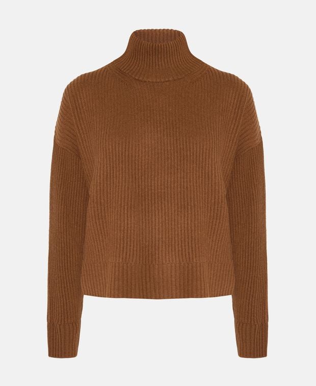 Wollpullover mit Kaschmiranteil