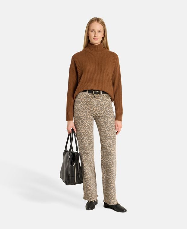 Wollpullover mit Kaschmiranteil