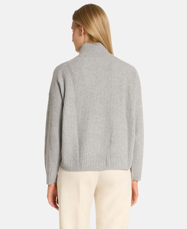 Wollpullover mit Kaschmiranteil