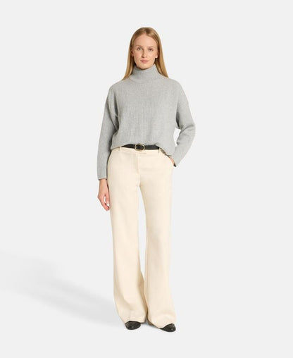 Wollpullover mit Kaschmiranteil
