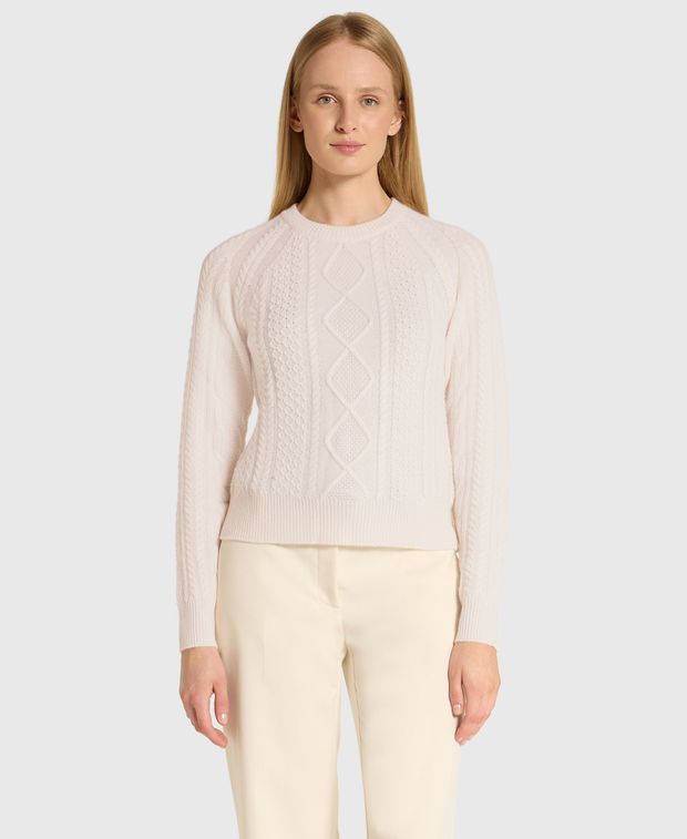 Wollpullover mit Kaschmiranteil