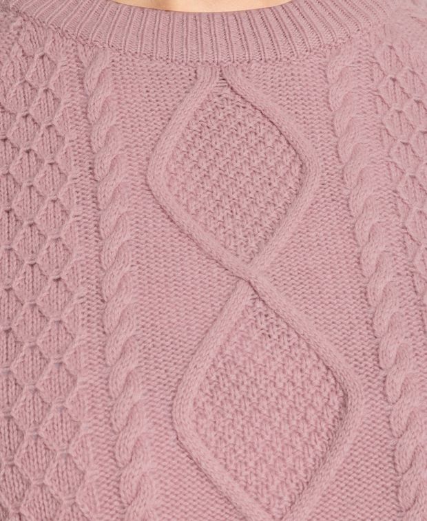 Wollpullover mit Kaschmiranteil