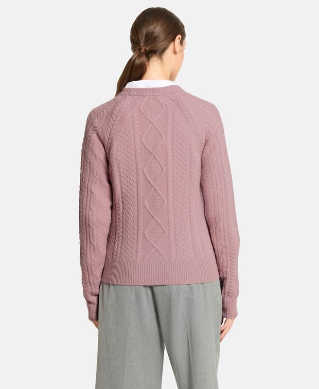 Wollpullover mit Kaschmiranteil
