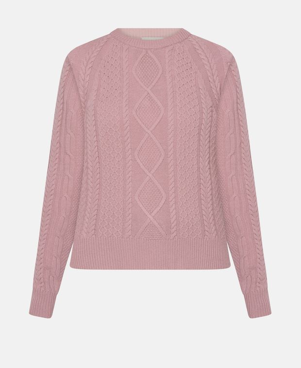 Wollpullover mit Kaschmiranteil
