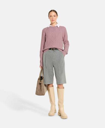 Wollpullover mit Kaschmiranteil