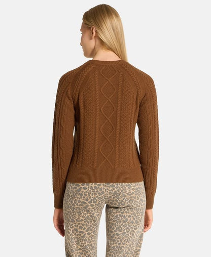 Wollpullover mit Kaschmiranteil