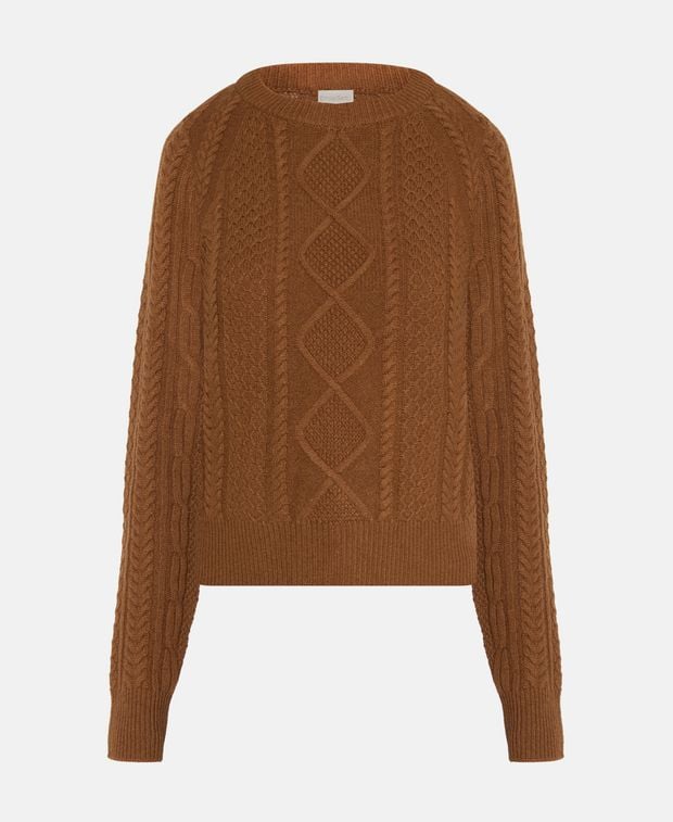 Wollpullover mit Kaschmiranteil
