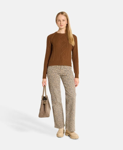 Wollpullover mit Kaschmiranteil