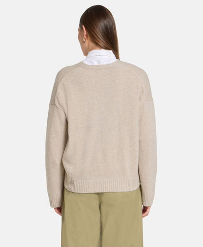 Woll-Strickjacke