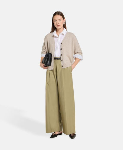 Woll-Strickjacke