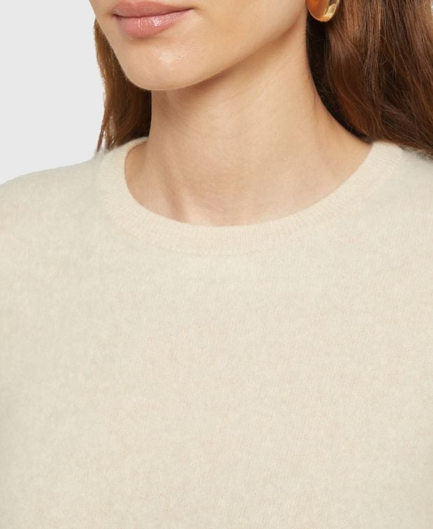 Wollpullover mit Kaschmiranteil