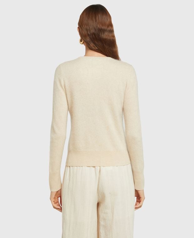 Wollpullover mit Kaschmiranteil