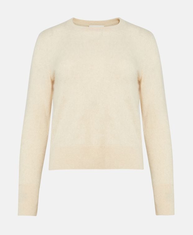 Wollpullover mit Kaschmiranteil