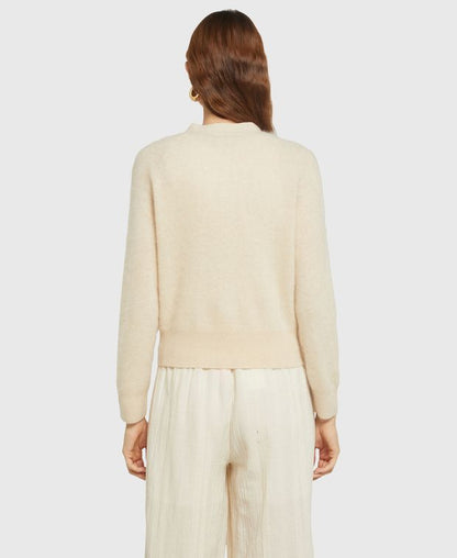 Woll-Strickjacke