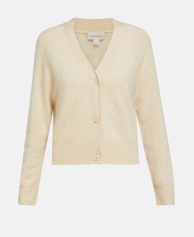 Woll-Strickjacke