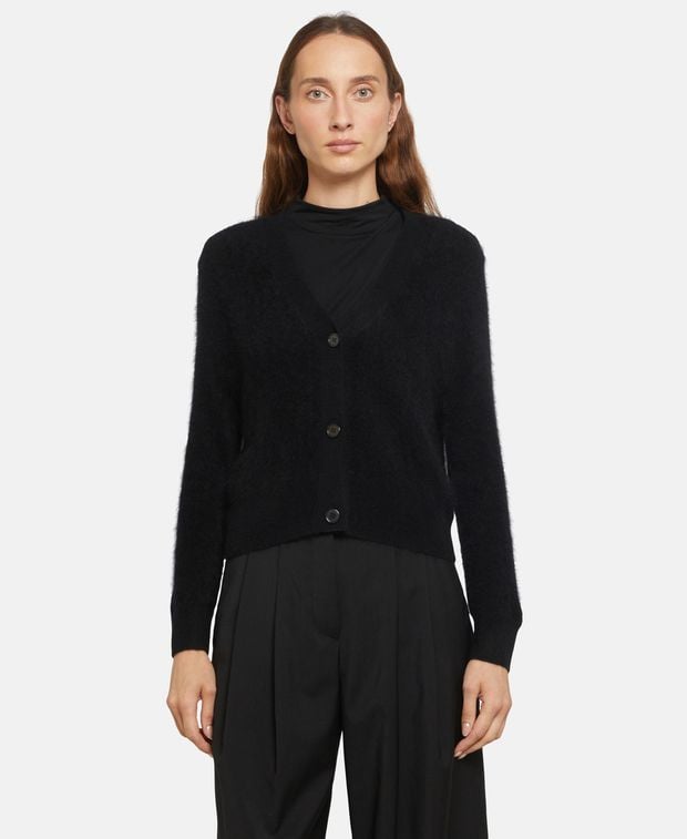 Woll-Strickjacke
