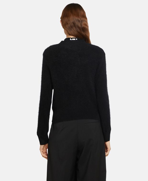 Woll-Strickjacke
