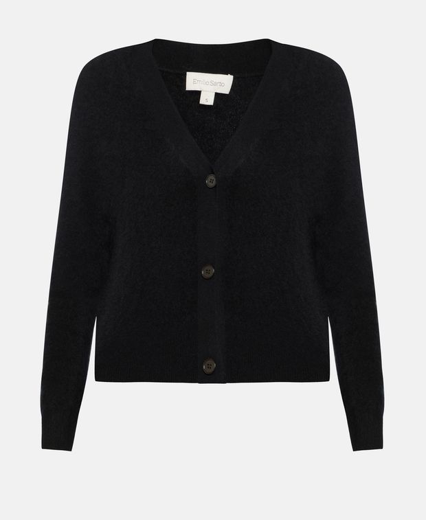 Woll-Strickjacke