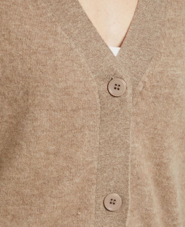 Woll-Strickjacke