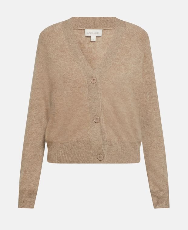 Woll-Strickjacke