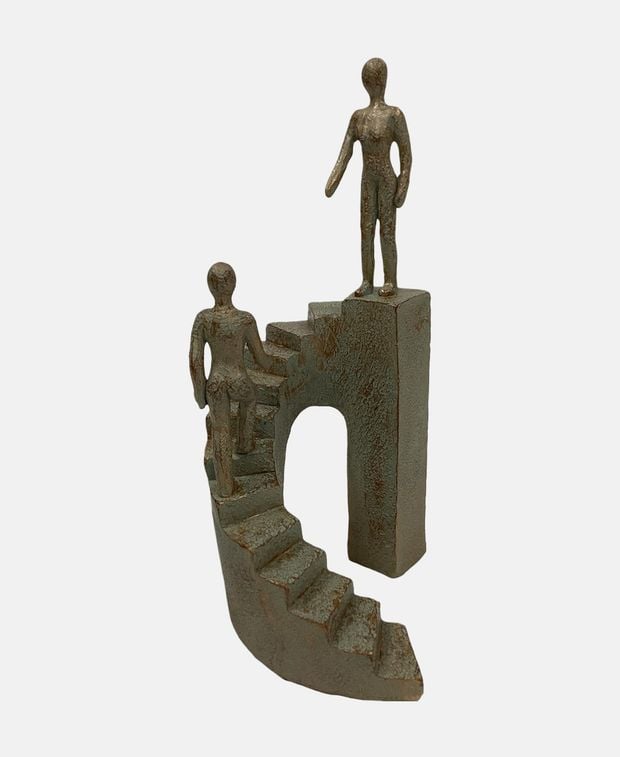 Dekofigur Rock Climbing