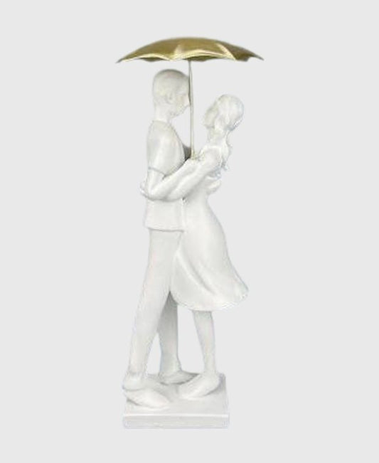 Dekofigur Boy&Girl Under The Umbrella