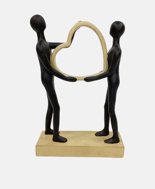 Dekofigur People Holding A Heart