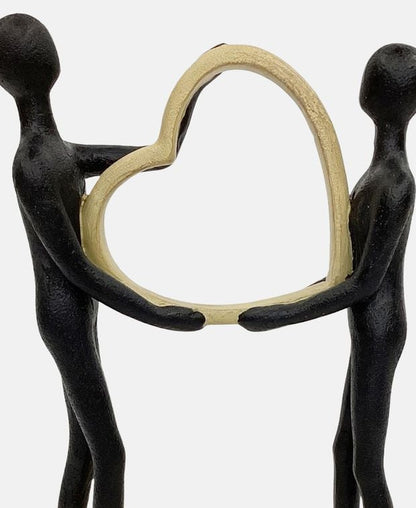 Dekofigur People Holding A Heart