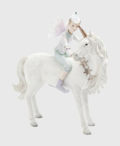 Dekofigur Fairy With Unicorn