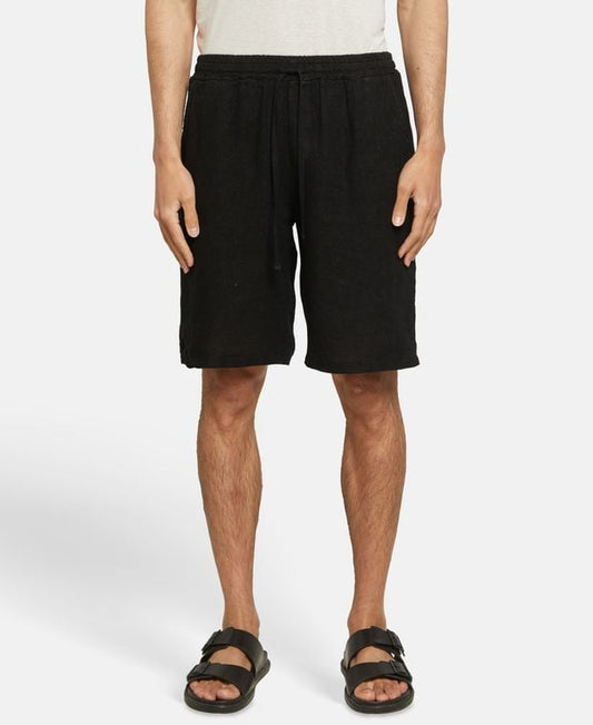 Leinen-Bermudas