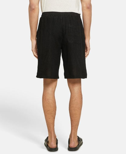 Leinen-Bermudas