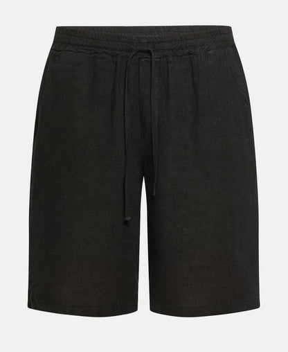 Leinen-Bermudas