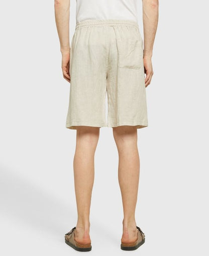Leinen-Bermudas