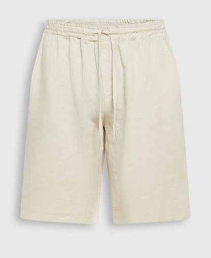 Leinen-Bermudas