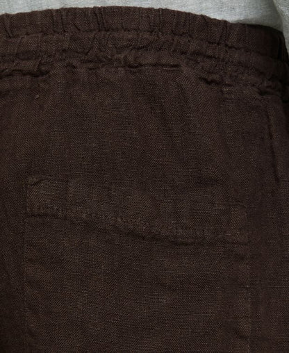 Leinen-Bermudas
