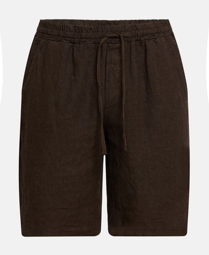 Leinen-Bermudas