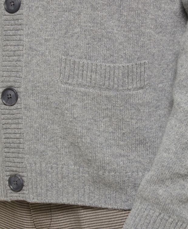 Woll-Strickjacke