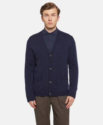 Woll-Strickjacke