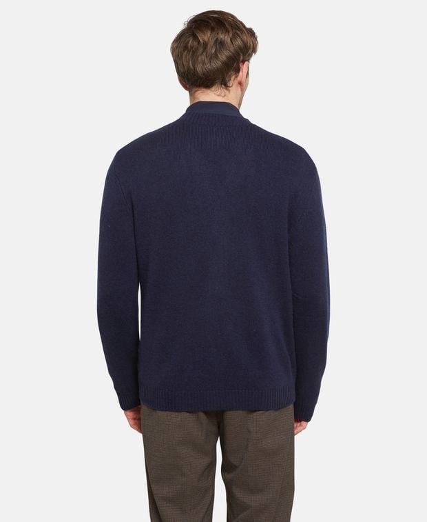 Woll-Strickjacke