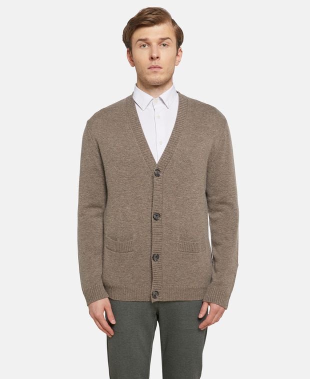 Woll-Strickjacke