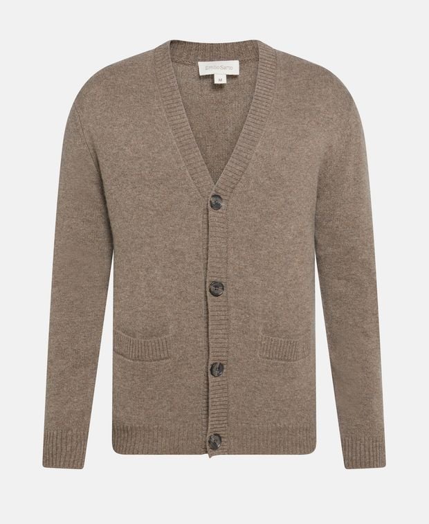 Woll-Strickjacke