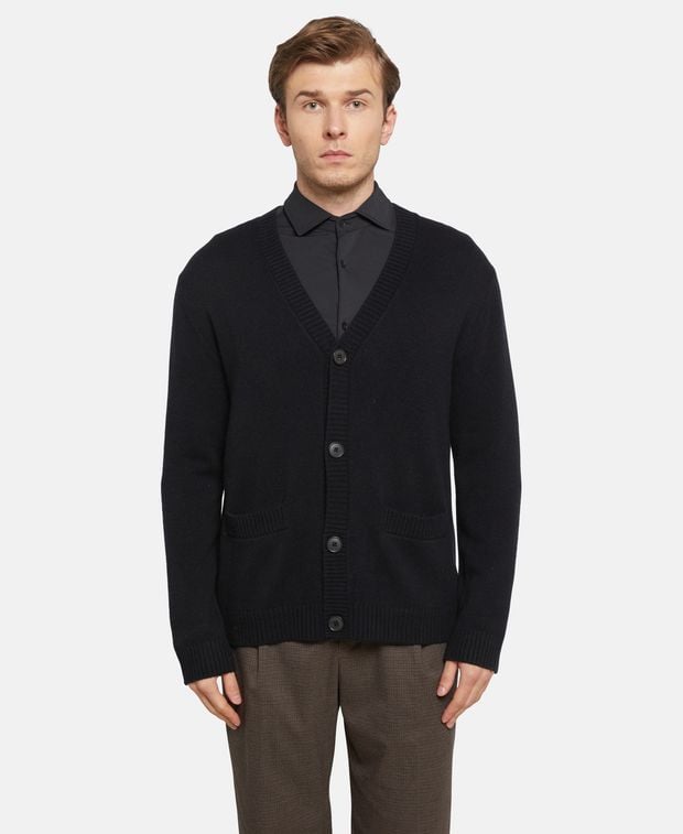Woll-Strickjacke