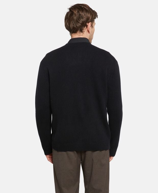 Woll-Strickjacke