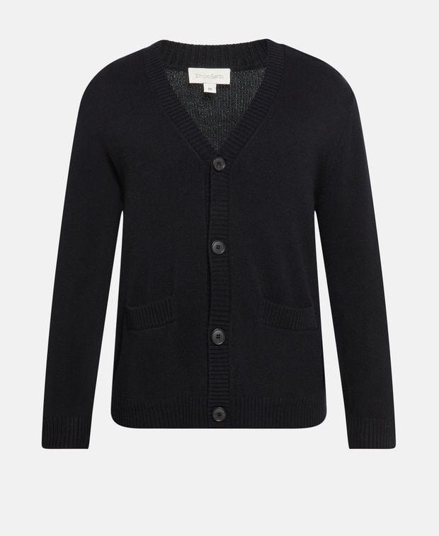 Woll-Strickjacke