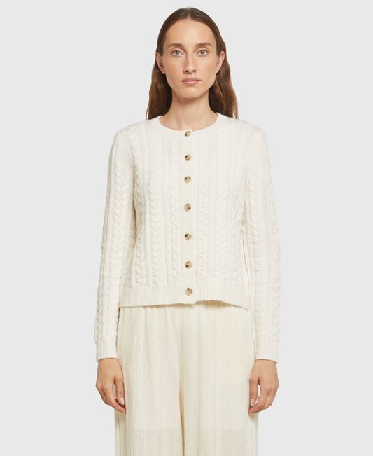 Woll-Strickjacke
